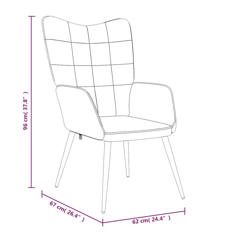 Casa si Gradina - Mobilier - Scaune si fotolii - Fotolii - Fotoliu de relaxare cu taburet, rosu vin, textil - Infinity.ro