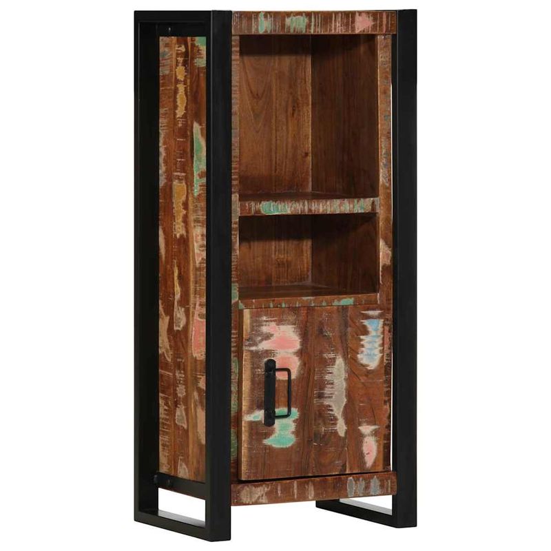 Casa si Gradina - Mobilier - Seturi de mobilier - Seturi baie - Set de mobilier pentru baie cu usa 4 pcs Lemn recuperat solid - Infinity.ro