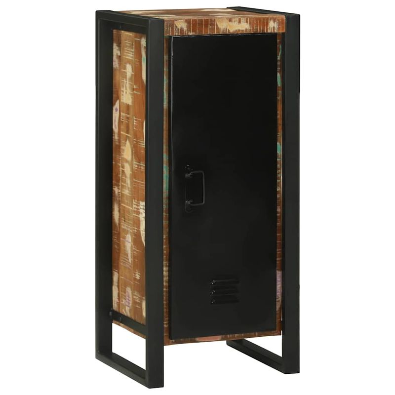 Casa si Gradina - Mobilier - Seturi de mobilier - Seturi baie - Set de mobilier pentru baie cu usa 4 pcs Lemn recuperat solid - Infinity.ro
