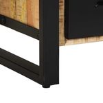 Casa si Gradina - Mobilier - Seturi de mobilier - Seturi baie - Set de mobilier pentru baie 2 pcs Maro Lemn de mango brut - Infinity.ro