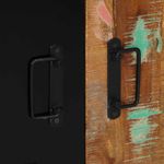 Casa si Gradina - Mobilier - Seturi de mobilier - Seturi baie - Set de mobilier pentru baie cu raft cu usa Lemn masiv reciclat - Infinity.ro