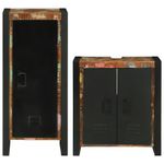 Casa si Gradina - Mobilier - Seturi de mobilier - Seturi baie - Set de mobilier pentru baie cu usa 2 pcs Lemn recuperat solid - Infinity.ro
