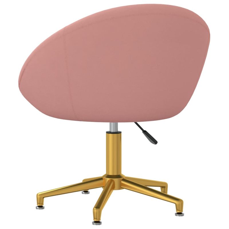 Casa si Gradina - Mobilier - Scaune si fotolii - Scaune - Scaune de bucatarie, 2 buc., roz, catifea - Infinity.ro