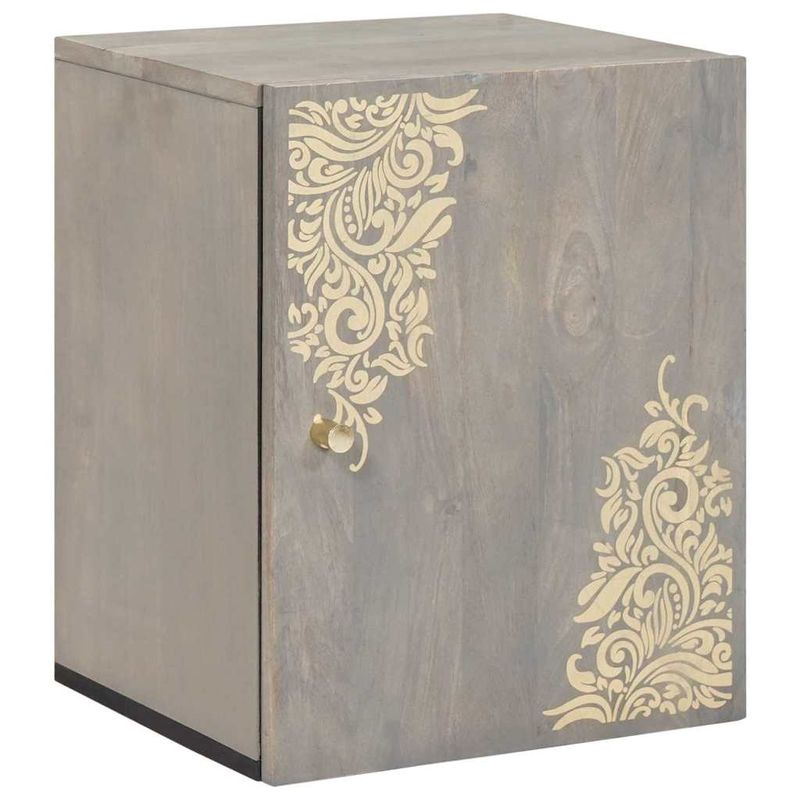 Casa si Gradina - Mobilier - Seturi de mobilier - Seturi baie - Set de mobilier pentru baie cu sertar 5 pcs Gri 62 x 33 x 58 cm - Infinity.ro