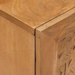 Casa si Gradina - Mobilier - Seturi de mobilier - Seturi baie - Set de mobilier pentru baie cu usa 4 pcs Maro 38 x 33 x 160 cm - Infinity.ro