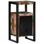 Casa si Gradina - Mobilier - Seturi de mobilier - Seturi baie - Set de mobilier pentru baie cu usa 4 pcs Lemn recuperat solid - Infinity.ro