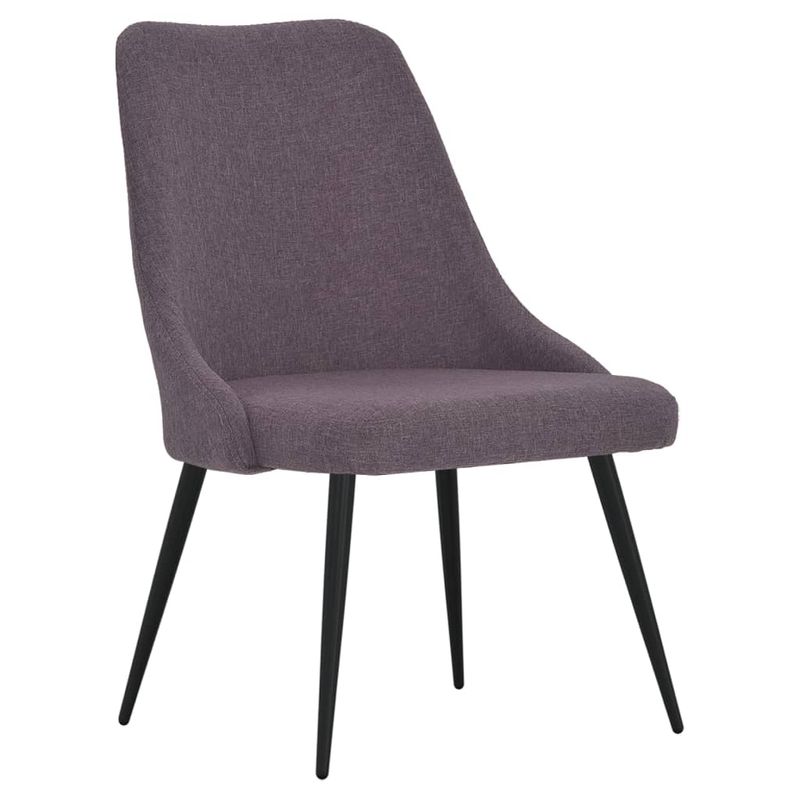 Casa si Gradina - Mobilier - Scaune si fotolii - Scaune - Scaune de bucatarie, 2 buc., gri taupe, material textil - Infinity.ro