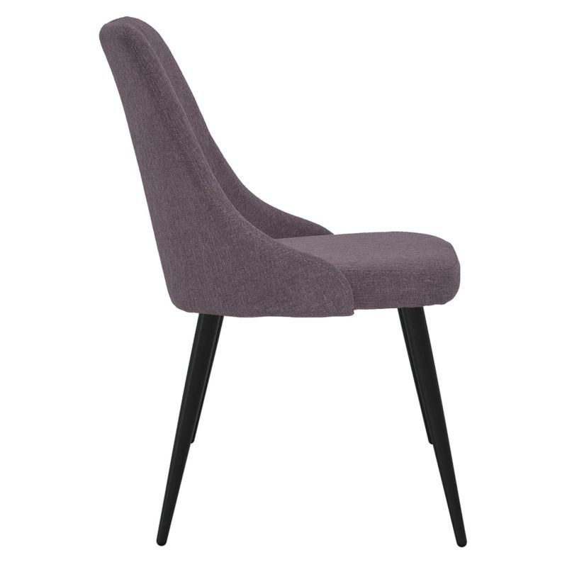 Casa si Gradina - Mobilier - Scaune si fotolii - Scaune - Scaune de bucatarie, 2 buc., gri taupe, material textil - Infinity.ro