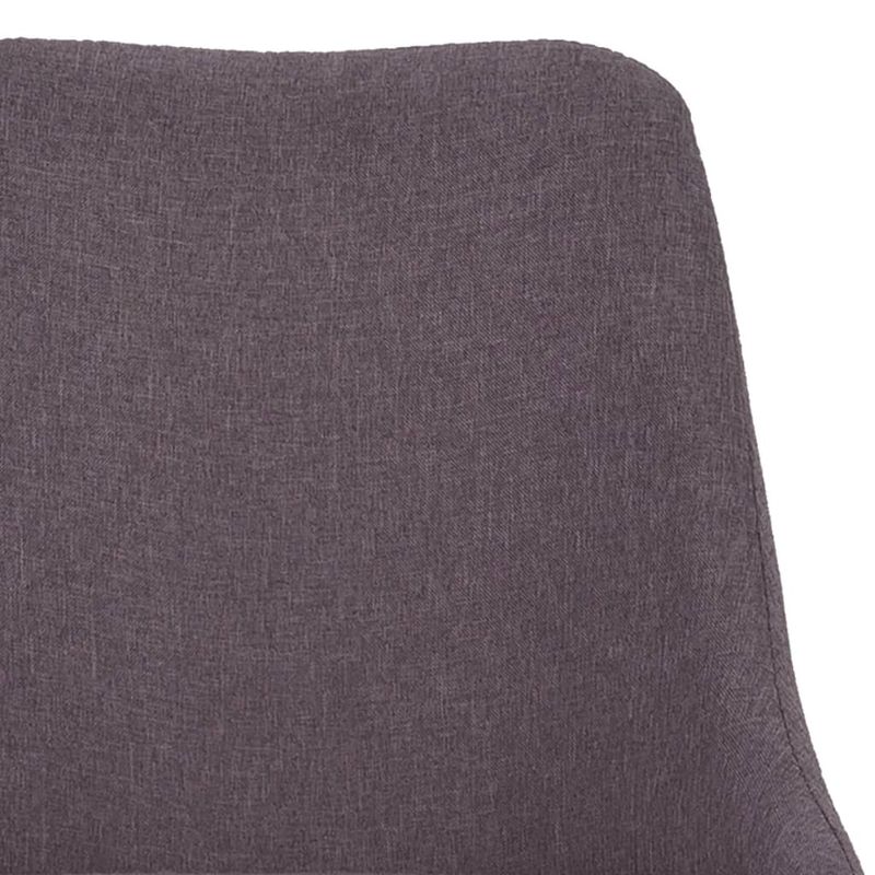Casa si Gradina - Mobilier - Scaune si fotolii - Scaune - Scaune de bucatarie, 2 buc., gri taupe, material textil - Infinity.ro