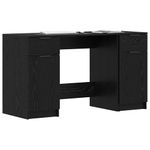 Casa si Gradina - Mobilier - Mese si birouri - Birouri - Birou cu sertar Stejar negru 133 x 50 x 75 cm Lemn compozit - Infinity.ro