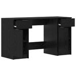 Casa si Gradina - Mobilier - Mese si birouri - Birouri - Birou cu sertar Stejar negru 133 x 50 x 75 cm Lemn compozit - Infinity.ro