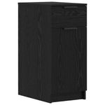 Casa si Gradina - Mobilier - Mese si birouri - Birouri - Birou cu sertar Stejar negru 133 x 50 x 75 cm Lemn compozit - Infinity.ro