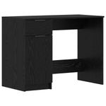 Casa si Gradina - Mobilier - Mese si birouri - Birouri - Birou cu sertar Stejar negru 133 x 50 x 75 cm Lemn compozit - Infinity.ro