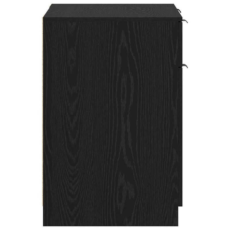 Casa si Gradina - Mobilier - Mese si birouri - Birouri - Birou cu sertar Stejar negru 133 x 50 x 75 cm Lemn compozit - Infinity.ro