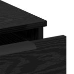 Casa si Gradina - Mobilier - Mese si birouri - Birouri - Birou cu sertar Stejar negru 133 x 50 x 75 cm Lemn compozit - Infinity.ro