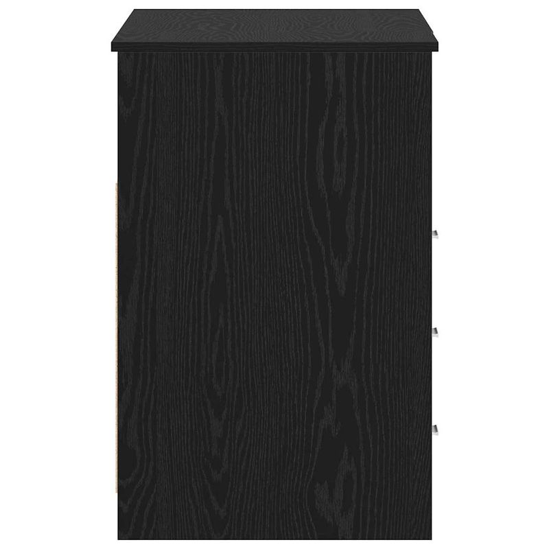 Casa si Gradina - Mobilier - Mese si birouri - Birouri - Birou cu sertar Stejar negru 140 x 50 x 76 cm Lemn compozit - Infinity.ro