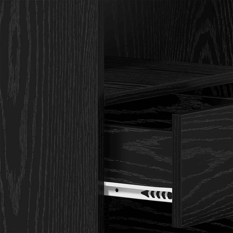 Casa si Gradina - Mobilier - Mese si birouri - Birouri - Birou cu sertar Stejar negru 140 x 50 x 76 cm Lemn compozit - Infinity.ro