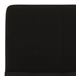 Casa si Gradina - Mobilier - Scaune si fotolii - Scaune - Scaune de bucatarie pivotante, 2 buc., negru, catifea - Infinity.ro
