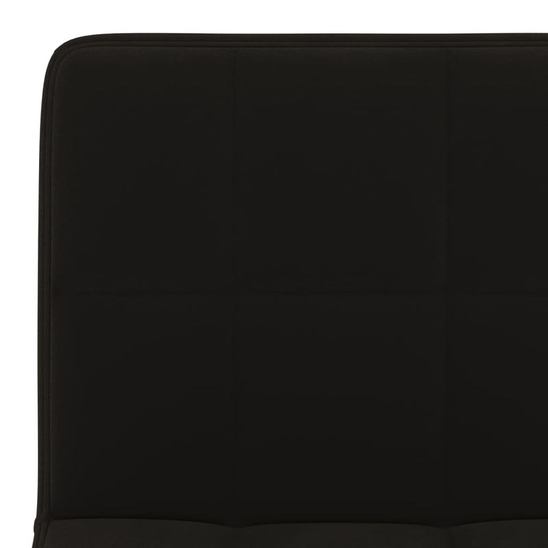 Casa si Gradina - Mobilier - Scaune si fotolii - Scaune - Scaune de bucatarie pivotante, 2 buc., negru, catifea - Infinity.ro