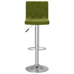 Casa si Gradina - Mobilier - Scaune si fotolii - Scaune - Scaune de bar, 2 buc., verde deschis, catifea - Infinity.ro