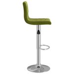 Casa si Gradina - Mobilier - Scaune si fotolii - Scaune - Scaune de bar, 2 buc., verde deschis, catifea - Infinity.ro