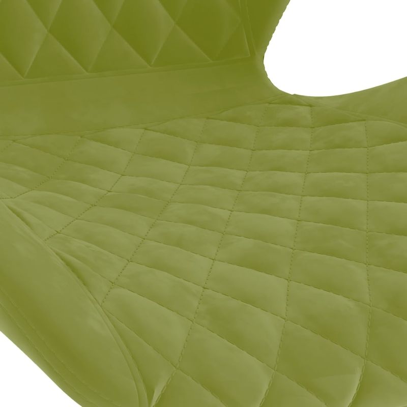 Casa si Gradina - Mobilier - Scaune si fotolii - Scaune - Scaune de bar, 2 buc., verde deschis, catifea - Infinity.ro