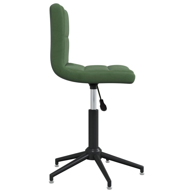 Casa si Gradina - Mobilier - Scaune si fotolii - Scaune - Scaun de birou pivotant, verde inchis, catifea - Infinity.ro