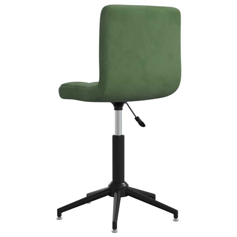 Casa si Gradina - Mobilier - Scaune si fotolii - Scaune - Scaun de birou pivotant, verde inchis, catifea - Infinity.ro