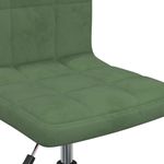 Casa si Gradina - Mobilier - Scaune si fotolii - Scaune - Scaun de birou pivotant, verde inchis, catifea - Infinity.ro