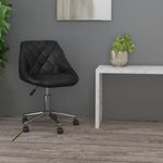 Casa si Gradina - Mobilier - Scaune si fotolii - Scaune - Scaun de birou pivotant, negru, piele ecologica - Infinity.ro
