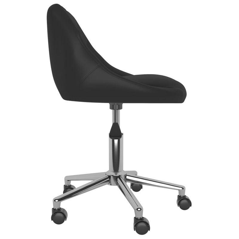 Casa si Gradina - Mobilier - Scaune si fotolii - Scaune - Scaun de birou pivotant, negru, piele ecologica - Infinity.ro