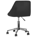 Casa si Gradina - Mobilier - Scaune si fotolii - Scaune - Scaun de birou pivotant, negru, piele ecologica - Infinity.ro