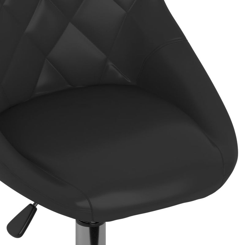 Casa si Gradina - Mobilier - Scaune si fotolii - Scaune - Scaun de birou pivotant, negru, piele ecologica - Infinity.ro