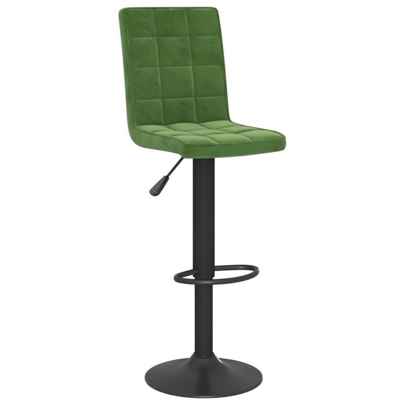 Casa si Gradina - Mobilier - Scaune si fotolii - Scaune - Scaune de bar, 2 buc., verde inchis, catifea - Infinity.ro