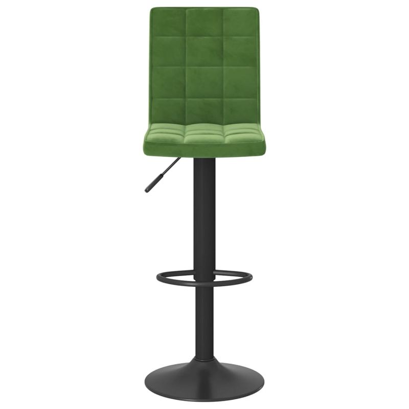 Casa si Gradina - Mobilier - Scaune si fotolii - Scaune - Scaune de bar, 2 buc., verde inchis, catifea - Infinity.ro