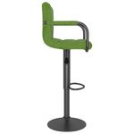 Casa si Gradina - Mobilier - Scaune si fotolii - Scaune - Scaun de bar, verde deschis, catifea - Infinity.ro