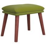 Casa si Gradina - Mobilier - Scaune si fotolii - Tabureti - Taburet, verde deschis, 45x29,5x35 cm, catifea - Infinity.ro