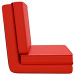 Casa si Gradina - Mobilier - Scaune si fotolii - Scaune - Scaun de podea pliabil, rosu, piele ecologica - Infinity.ro