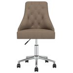 Casa si Gradina - Mobilier - Scaune si fotolii - Scaune - Scaun de birou pivotant, gri taupe, material textil - Infinity.ro