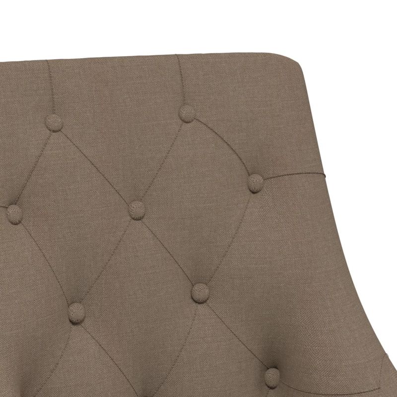 Casa si Gradina - Mobilier - Scaune si fotolii - Scaune - Scaun de birou pivotant, gri taupe, material textil - Infinity.ro