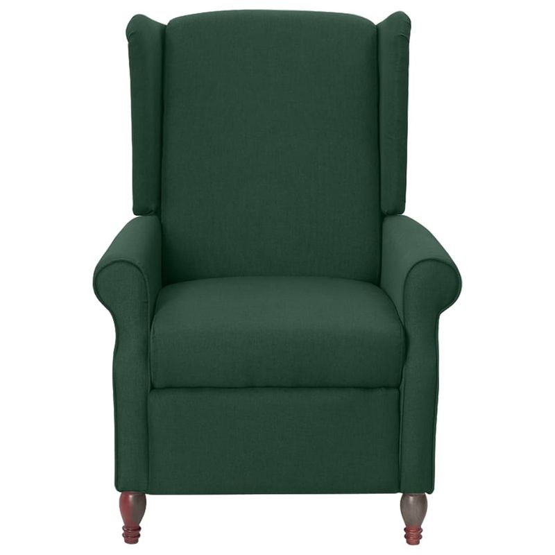 Casa si Gradina - Mobilier - Scaune si fotolii - Fotolii - Fotoliu rabatabil, verde inchis, material textil - Infinity.ro