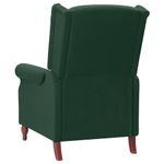 Casa si Gradina - Mobilier - Scaune si fotolii - Fotolii - Fotoliu rabatabil, verde inchis, material textil - Infinity.ro