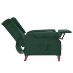 Casa si Gradina - Mobilier - Scaune si fotolii - Fotolii - Fotoliu rabatabil, verde inchis, material textil - Infinity.ro