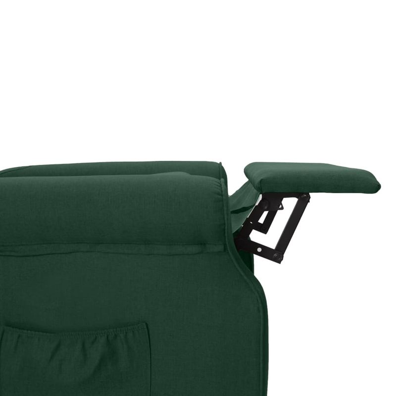 Casa si Gradina - Mobilier - Scaune si fotolii - Fotolii - Fotoliu rabatabil, verde inchis, material textil - Infinity.ro