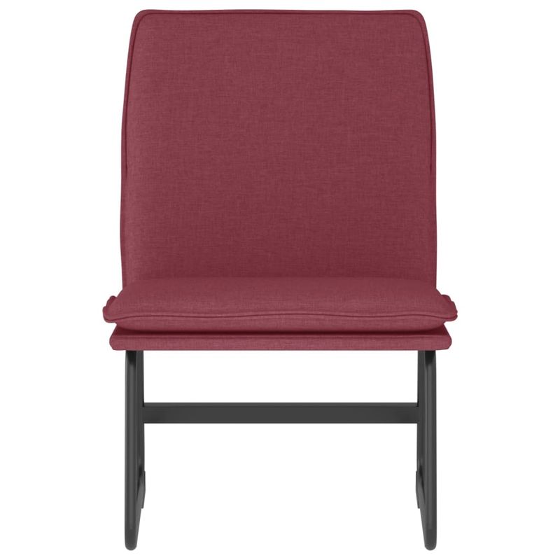 Casa si Gradina - Mobilier - Scaune si fotolii - Fotolii - Fotoliu de relaxare, rosu vin, 52x75x76 cm, material textil - Infinity.ro