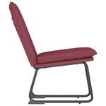 Casa si Gradina - Mobilier - Scaune si fotolii - Fotolii - Fotoliu de relaxare, rosu vin, 52x75x76 cm, material textil - Infinity.ro