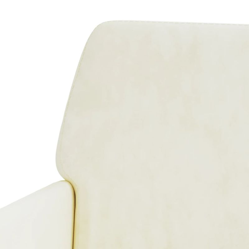 Casa si Gradina - Mobilier - Scaune si fotolii - Fotolii - Fotoliu, crem, 62x79x79 cm, catifea - Infinity.ro
