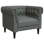 Casa si Gradina - Mobilier - Canapele si coltare - Canapele - Set de canapea 3 pcs Gri inchis tesatura - Infinity.ro