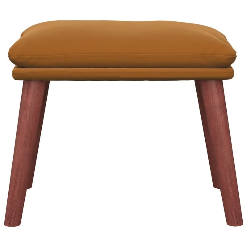 Casa si Gradina - Mobilier - Scaune si fotolii - Tabureti - Taburet, maro, 45x29,5x35 cm, catifea - Infinity.ro