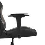 PC, gaming si accesorii - Gaming - Accesorii gaming - Scaune gaming - Scaun de jocuri cu masaj, negru si gri deschis, textil - Infinity.ro